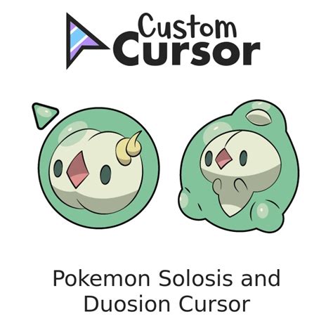 Pokemon Solosis And Duosion Cursor Custom Cursor
