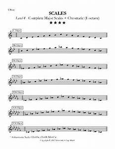 Major Scales Levels 1 5 Oboe By Bottomless Cup Music Tpt