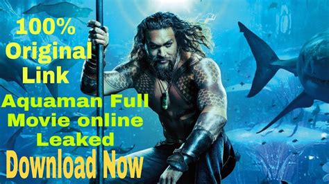 Full movie aquaman (2018) watch online. Aquaman Movie 100% Original Download Link|How to Download ...