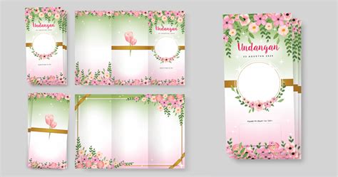 Gambar Bunga Untuk Undangan Pernikahan Digital Cqoq Ez Flower Frame Riset