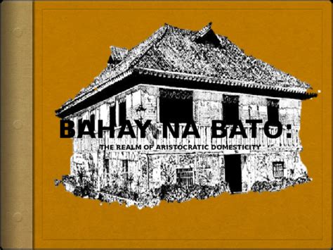 Bahay Na Bato Drawing