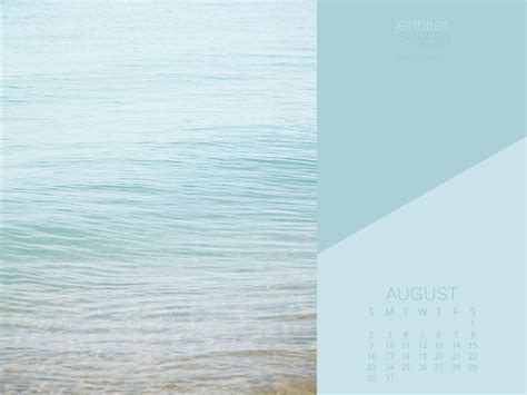 August 2020 Wallpaper With Calendar For Iphone And Desktop