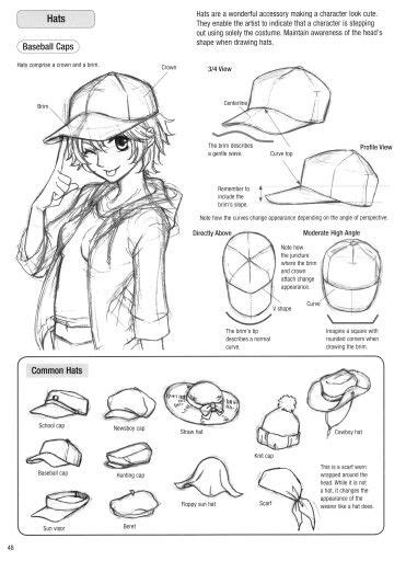 Manga Tutorial Drawing Hats Cap Drawing Drawing Anime Clothes