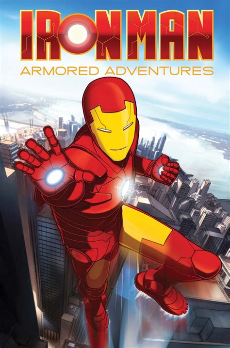 Héroes Animados Iron Man Armored Adventures