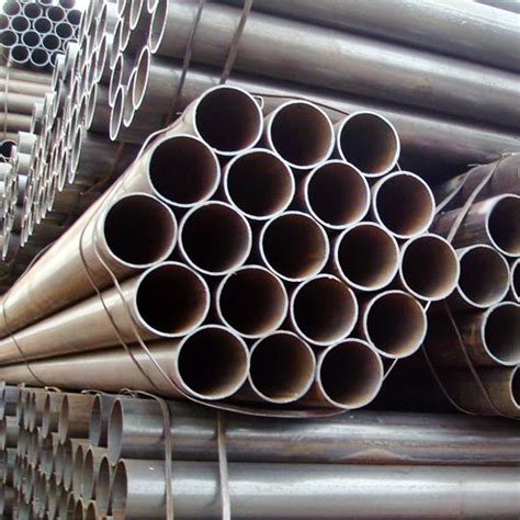 Ms Erw Black Iron Hollow Section Steel Pipe Tube China Hollow Erw