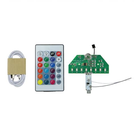 3d Lamp Led Board Touch Button Usb Rgb Lights Ir Remote