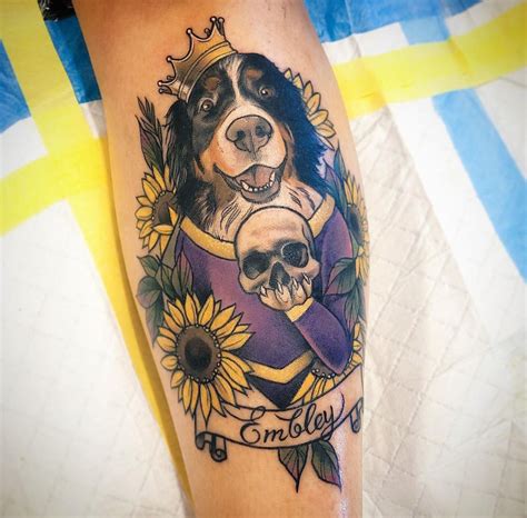 15 Bernese Mountain Dog Tattoo Ideas