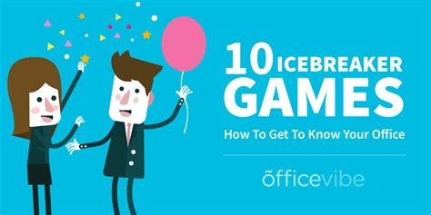 Give small groups a list of locations around the office or campus and have them take selfies in front of specific places or monuments. Icebreaker Games: How To Get To Know Your Office
