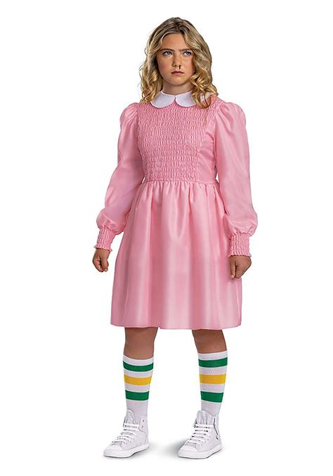Stranger Things Season Eleven11 Cosplay Costume Dress Outfits