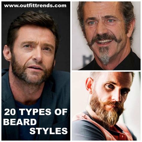 Types Of Beards Styles And Names With Pictures Complete List Types Of