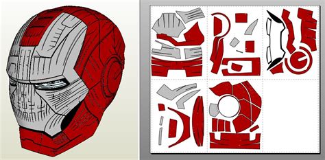 Every day new 3d models from all over the world. Iron Man Mark V foam template WIP | RPF Costume and Prop ...