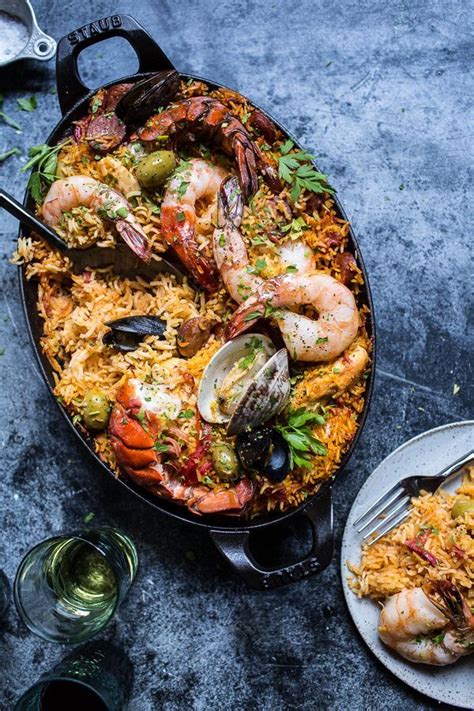 Author behind the half baked harvest cookbook, super simple cookbook and half baked harvest blog. Skillet Grilled Seafood and Chorizo Paella ...