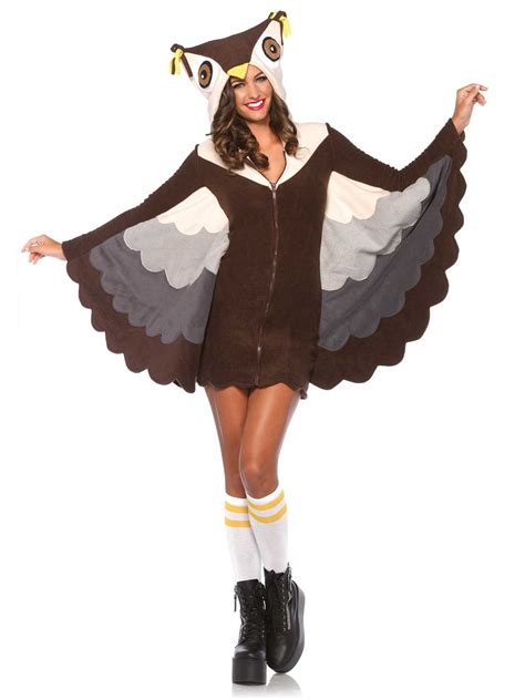 Adult Cozy Owl Costume 85500 Fancy Dress Ball