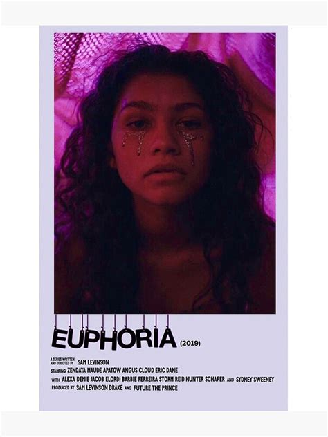 Rue Euphoria Poster Poster For Sale By Miriamineiro Redbubble