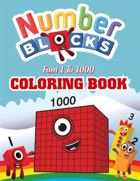 Buy Numberblocks Coloring Book Numberblock Coloring Book With Numbers