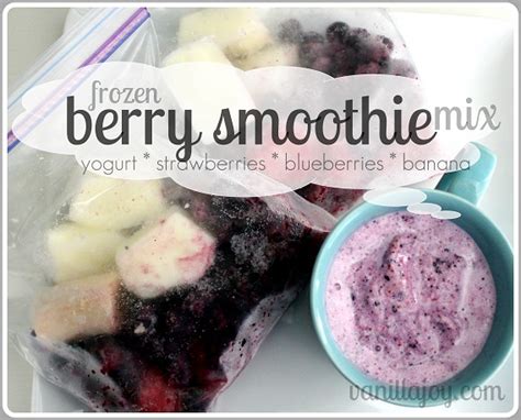 Frozen Berry Smoothie Mix