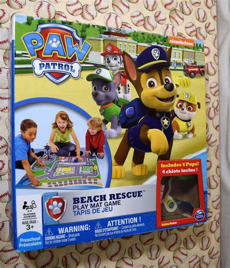 Paw Patrol Beach Rescue Play Mat Game Replacement Parts And Pieces 2014