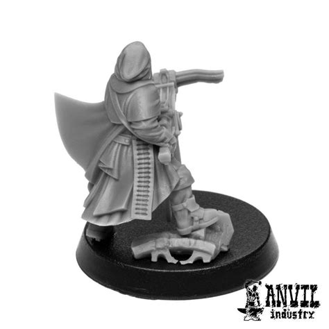 Gothic Vampire Hunter With Heavy Repeater Crossbow Anvil Industry