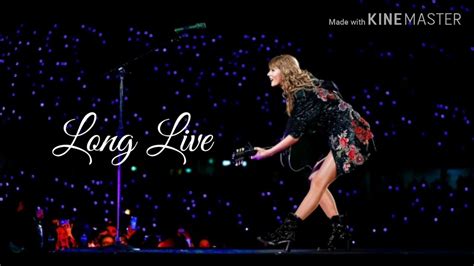 Taylor Swift Long Live Lyrics Youtube