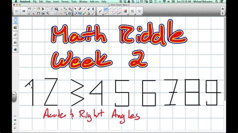 Contains solved exercises, review questions, mcqs, important board questions and chapter class 10 maths notes are free and will always remain free. Math Riddle Week 2 with Answer - YouTube