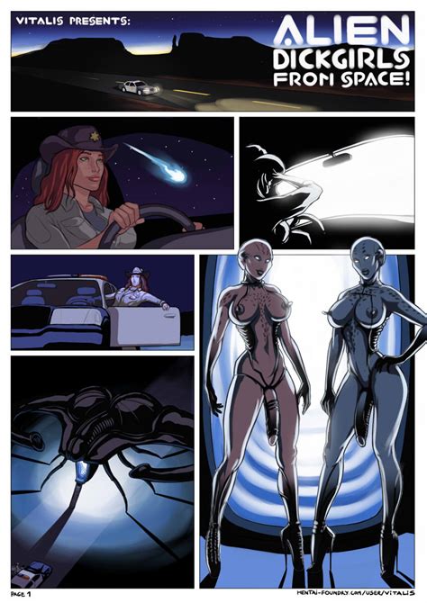 Alien Dickgirls From Space Page 1 By Vitalis Hentai Foundry