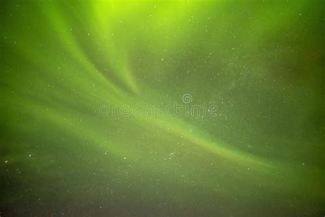 Beautiful Northern Lights Aurora Borealis Against The Background Of The