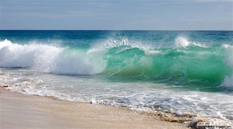 Tropical Beach Waves On Waves Beach Wallpapers Hd High Definitions