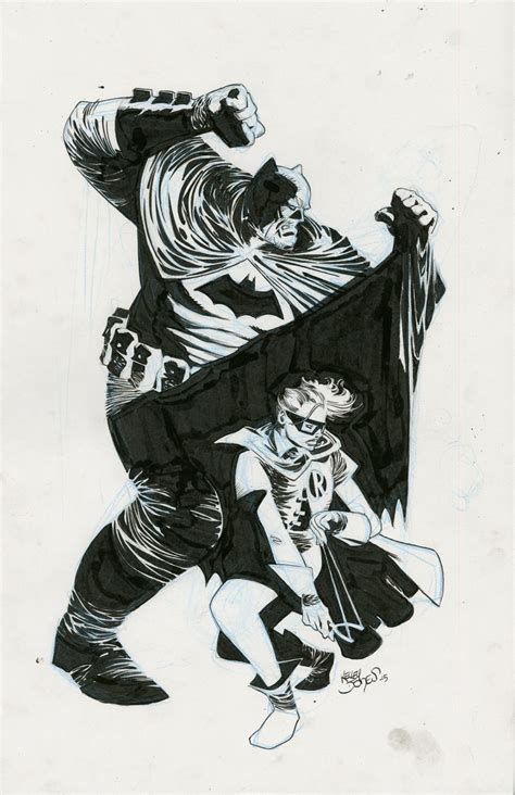 Batman And Robin By Kelley Jones Batman Art Comic Books Art Comic Art