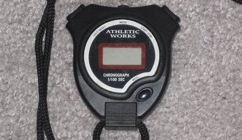 Free: Walmart Athletic Works Stopwatch -- Needs Battery - Other