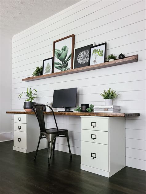 How To Make A Filing Cabinet Desk