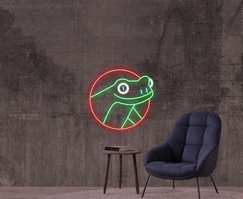 Frog Led Neon Sign Neon For Home Led Sign Etsy