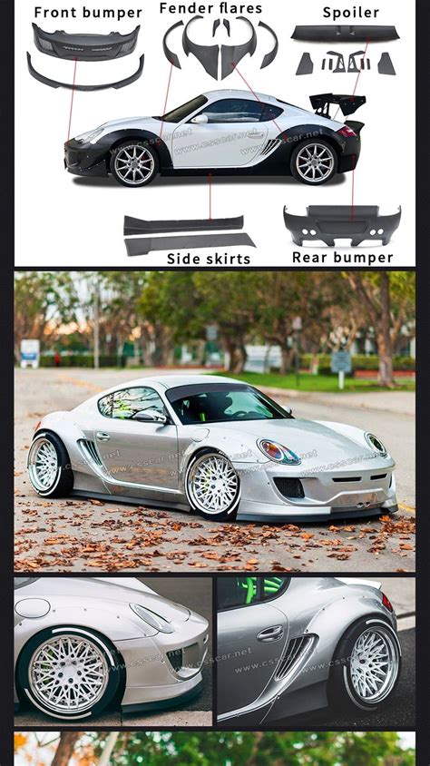 Cool Sports Cars Cool Cars Porsche 987 Fendi Wide Body Kits Drift