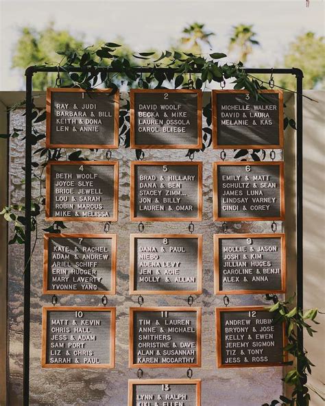 18 creative wedding seating chart ideas that will wow your guests