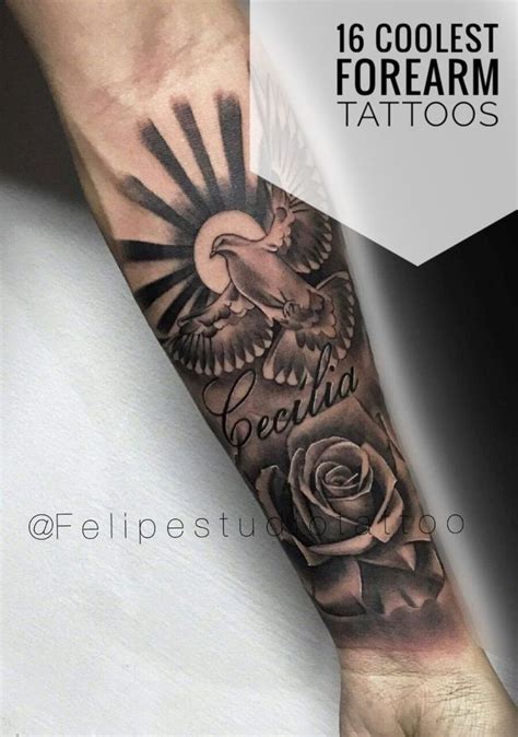 Letter J Tattoo Ideas 16 Coolest Forearm Tattoos For Men Harenaanis