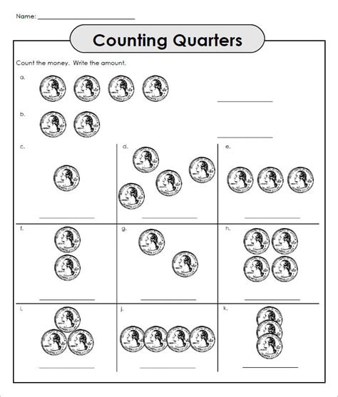 27 Sample Counting Money Worksheet Templates Free Pdf Documents Download