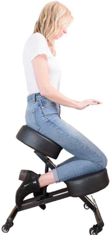 Height adjustable with castor office kneeling chair kneeling chair. Sleekform Ergonomic Kneeling Chair - Inspirationfeed