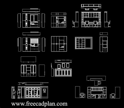 Office Cabinet Dwg Cad Block In Autocad Download Free Cad Plan