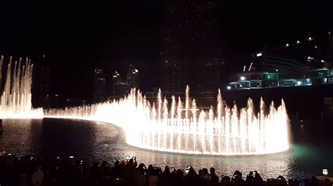 Dubai Mall Musical Fountain 2016 Youtube