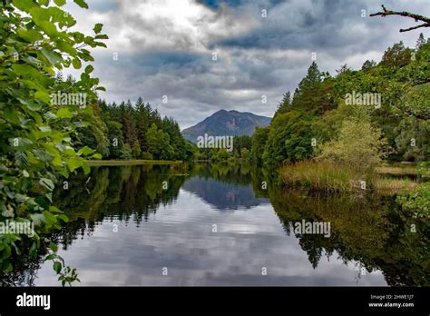 Glencoe Lochan Stock Photo Alamy