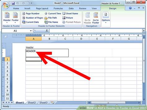 Adding a preset header or footer. How to Add a Header or Footer in Excel 2007: 6 Steps