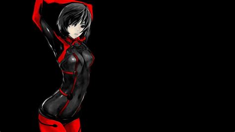 Black Red Ayanami Rei Neon Genesis Evangelion Bodysuit Rei