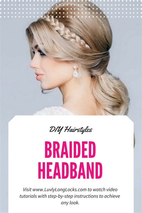 Check out our braided headband diy selection for the very best in unique or custom, handmade pieces from our shops. DIY - Braided Headband | LuvlyLongLocks