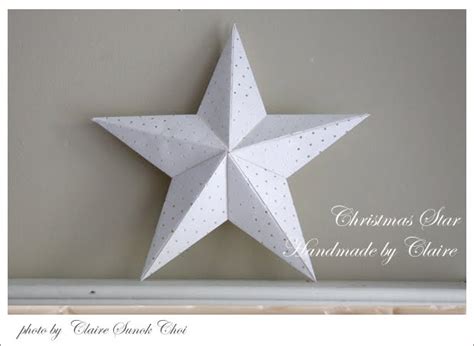 Claires Paper Craft 3d Christmas Star Tutorials