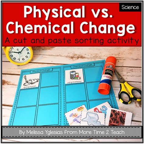 Physical And Chemical Changes Craftivity Artofit