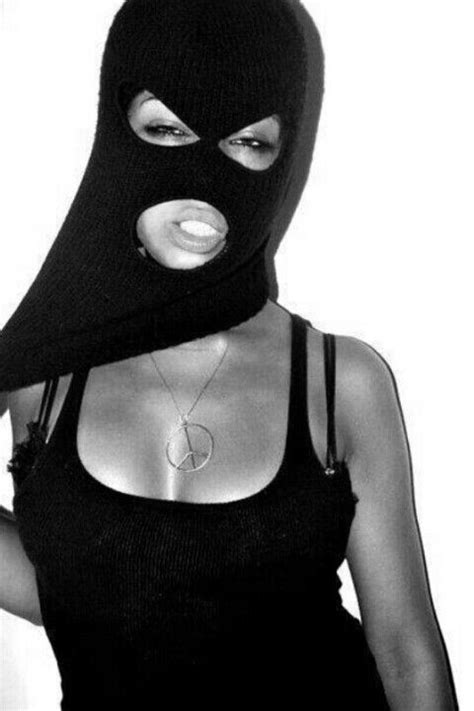 Ski Mask Gangsta Girl Thug Girl Gangster Girl