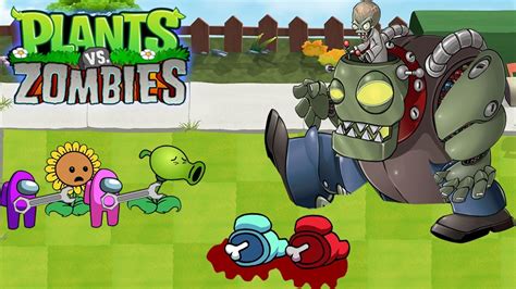 Plants Vs Zombies Gw Animation Episode 70 Among Us Vs Drzomboss