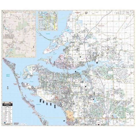 Bradenton And Manatee Co Fl Wall Map Shop City And County Maps