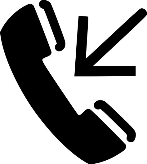 Incoming Call Svg Png Icon Free Download 489014 Onlinewebfontscom
