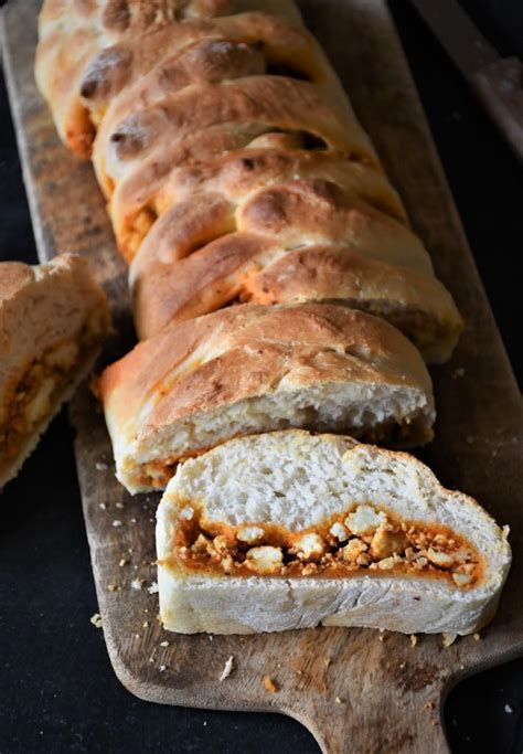 Paneer Stuffed Braided Bread Recipe Gayathris Cook Spot