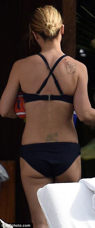 Christina Ricci Reveals Her Tattoo Collection On Bikini Break With